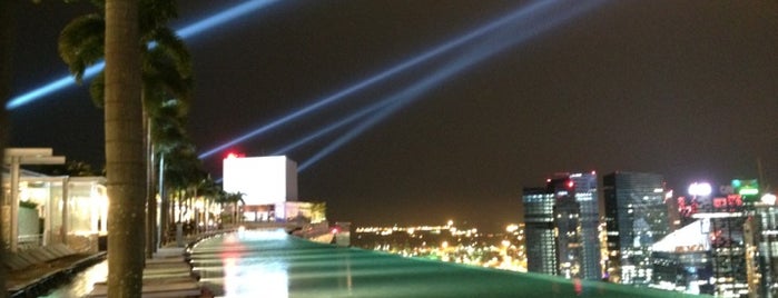 Rooftop Infinity Pool is one of Singapore with Cyn.