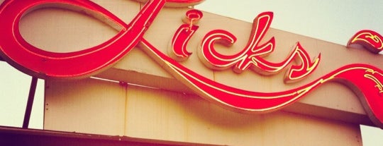 Lick's Homeburgers is one of Favorite Food.