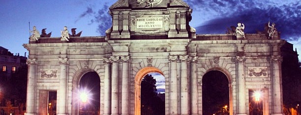 Puerta de Alcalá is one of Madrid, baby!.