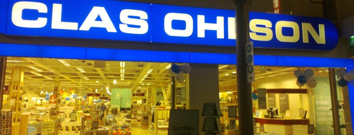 Clas Ohlson is one of shops.