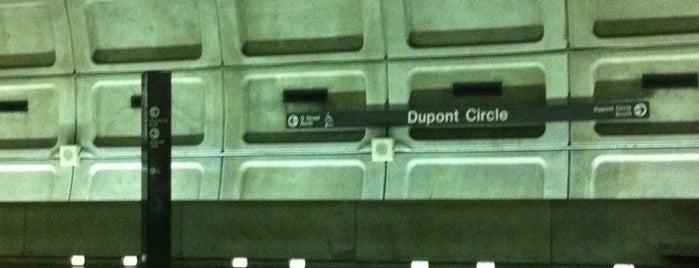 Dupont Circle Metro Station is one of WMATA Train Stations.