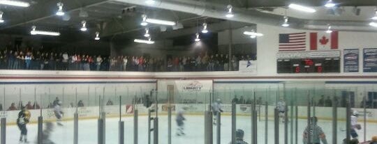 LaHaye Ice Center is one of Where the Flames Play.