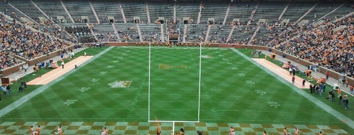 Neyland Stadium is one of Places at UT to go.