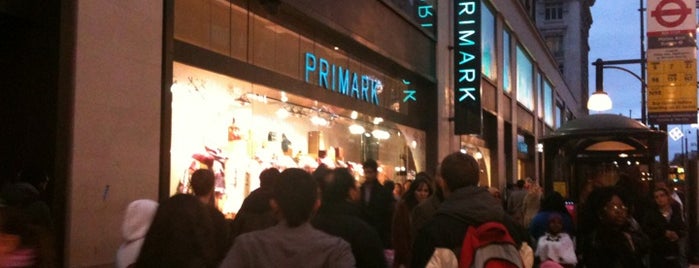 Primark is one of The Fashionista's Guide to London, UK.
