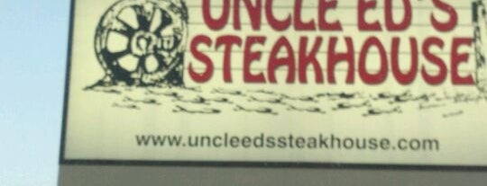 Uncle Ed's Steakhouse is one of IL - CA road trip.