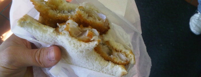 Nostalgic Baltimore The Lake Trout Sandwich