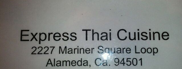 Thai Expressions Cafe is one of East Bay Asian Eats.