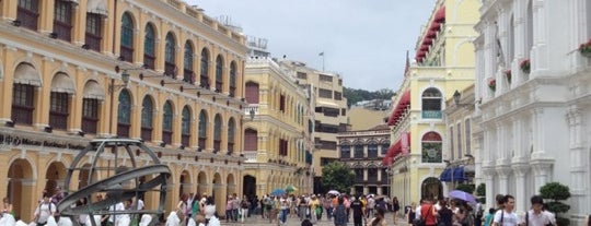 Senado Square is one of Discover: Macau.