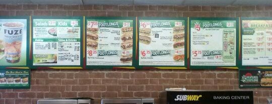 Subway is one of Frequent Stops.