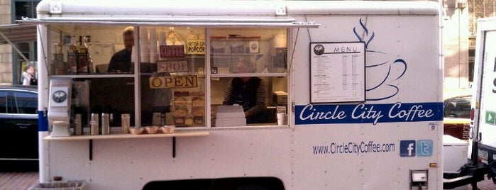 Circle City Coffee Shop is one of Circle City's Finest Rolling Cuisine ~Indianapolis.