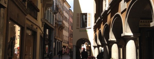 Via Nassa is one of Greatest Places in Lugano, Switzerland.