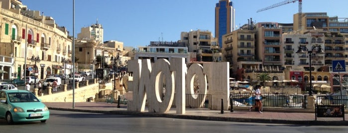 The LOVE Sign is one of Malta.