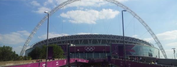 Wembley Stadium is one of London.