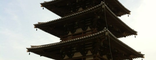 Horyu-ji Temple is one of Great Spots Around the World.