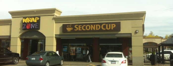 Second Cup is one of Okanagan Coffee Shops.