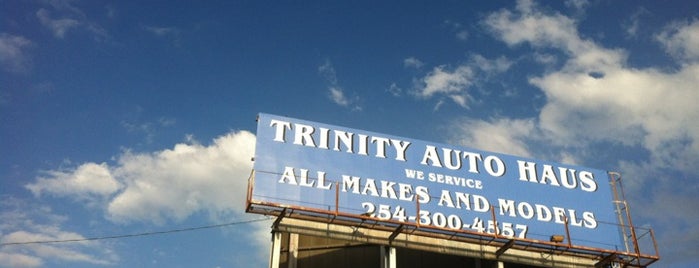 Trinity Auto Haus is one of สถานที่ที่ Mike ถูกใจ.