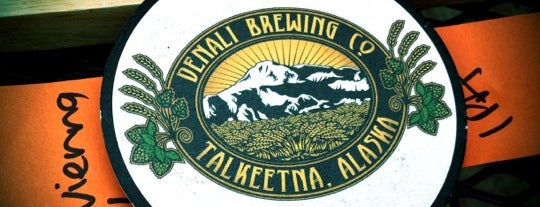 Denali Brewing Co. is one of place to try beer.