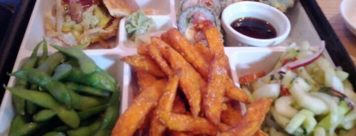 The Cowfish Sushi Burger Bar is one of Lieux qui ont plu à Justin.
