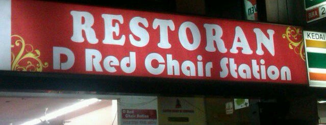 Restoran D Red Chair Station is one of Tempat yang Disukai Aishah.