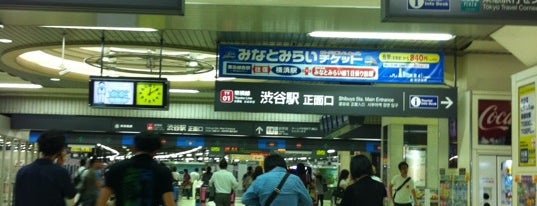Toyoko Line Shibuya Station (TY01) is one of 渋谷の交通・道路.