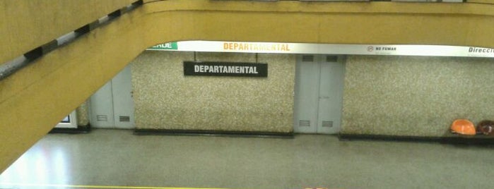 Metro Departamental is one of Metro de Santiago.