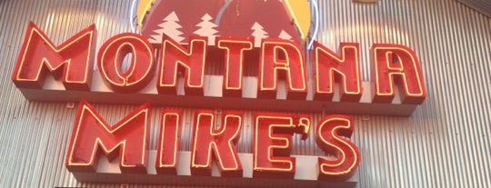 Montana Mikes Steakhouse is one of Tempat yang Disukai Helene.