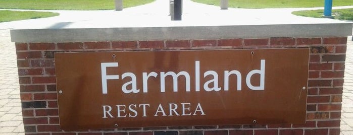 Farm Land Rest Area - Westbound is one of Rest Areas.