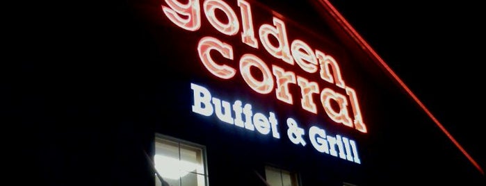 Golden Corral is one of Lugares favoritos de Rick.