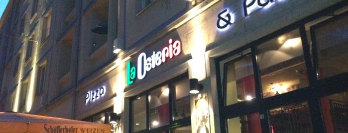 La Osteria is one of Locais curtidos por Günther.