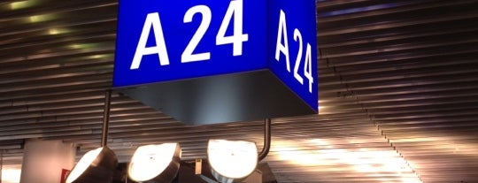 Gate A24 is one of Flughafen Frankfurt am Main (FRA) Terminal 1.