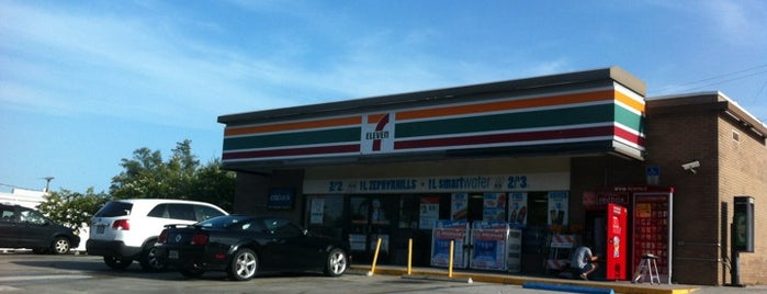 7-Eleven is one of my places.