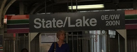 CTA - State/Lake is one of CTA Purple Line.