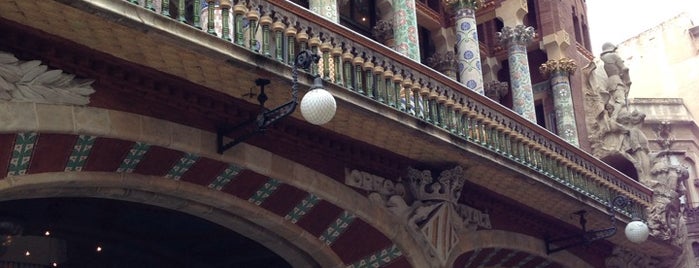 Palau de la Música Catalana is one of Barcelona.