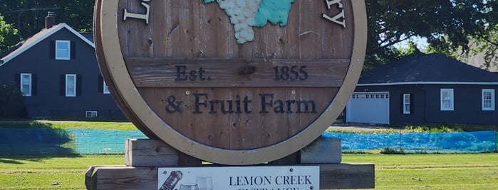 Lemon Creek Winery is one of Michigan.