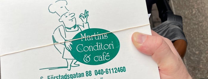 Martins Conditori & Café is one of Malmö - March 2012.