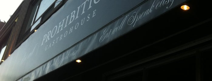Prohibition Gastrohouse is one of Restaurants 2 Go.