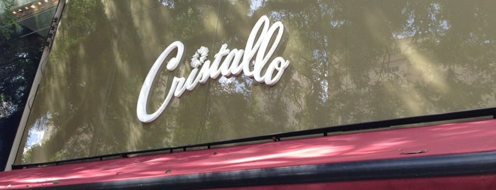 Cristallo is one of coffee shop.