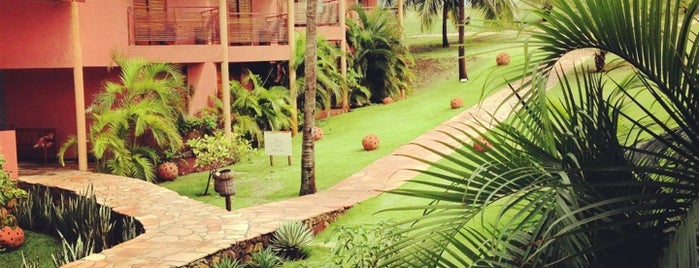 Aruanã Eco Praia Hotel is one of สถานที่ที่บันทึกไว้ของ Josh™ ↙.
