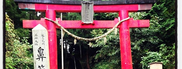 鼻節神社 is one of 何かのアニメの聖地.