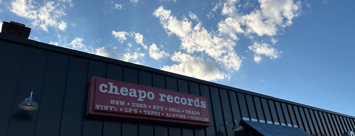 Cheapo Records is one of Twin Cities Vinyl Shops.