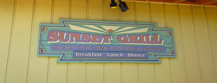 Sunset Grill is one of Sanibel/Captiva.