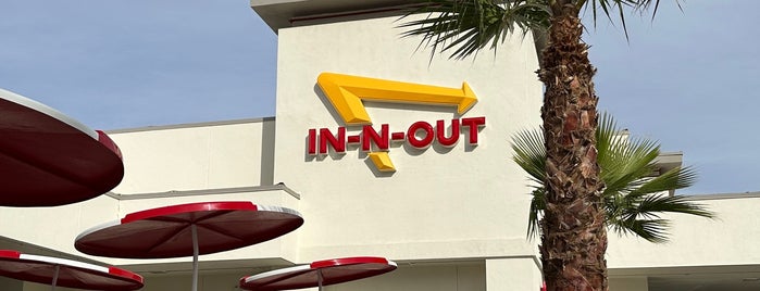In-N-Out Burger is one of Palm Springs.