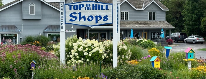 Top of the Hill Shops is one of Door County.