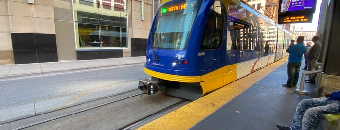 Nicollet Mall LRT Station is one of Minneapolis / St. Paul.