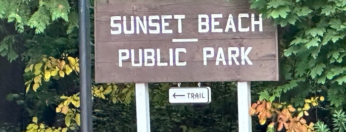 Sunset Beach Park is one of Guide to Fish Creek's best spots.