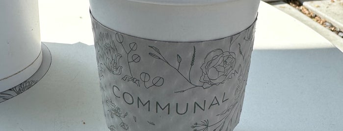 Communal Coffee is one of California 🌞.