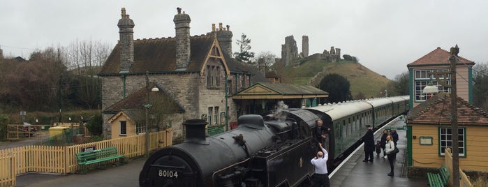 Corfe Castle Steam Railway Station is one of Railway Stations.
