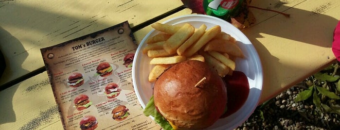 Tom's Burger is one of Gluten-free Prague.