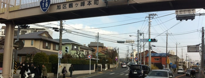 鶴ヶ峰本町交差点 is one of 国道16号(八王子街道, 県道56号).