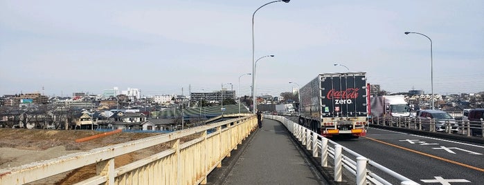 新浅川橋 is one of 国道16号(八王子街道, 県道56号).